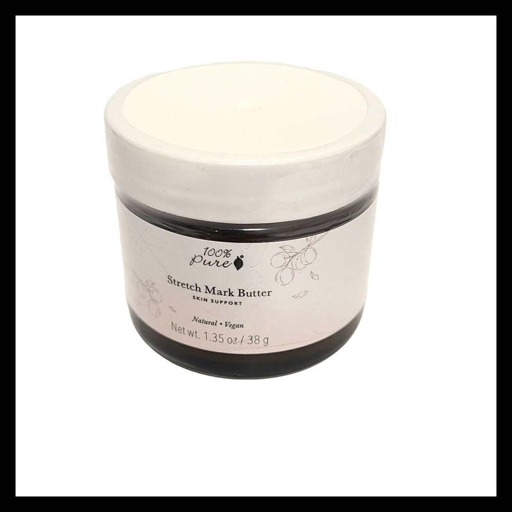 100% Pure Skin Support Stretch Mark Butter Full size new  Gluten Free
